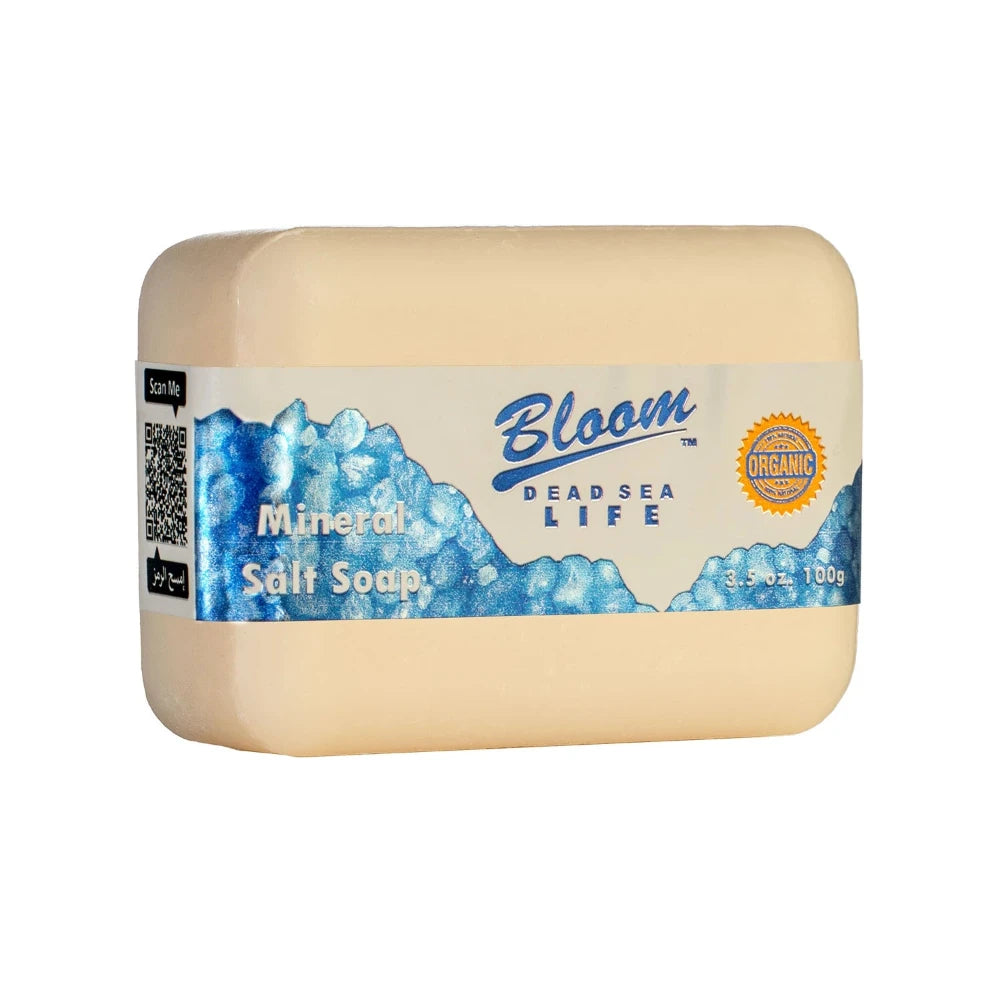 Dead Sea Mineral Salt Soap – Cleansing and exfoliating soap enriched with Dead Sea minerals to purify and revitalize your skin.