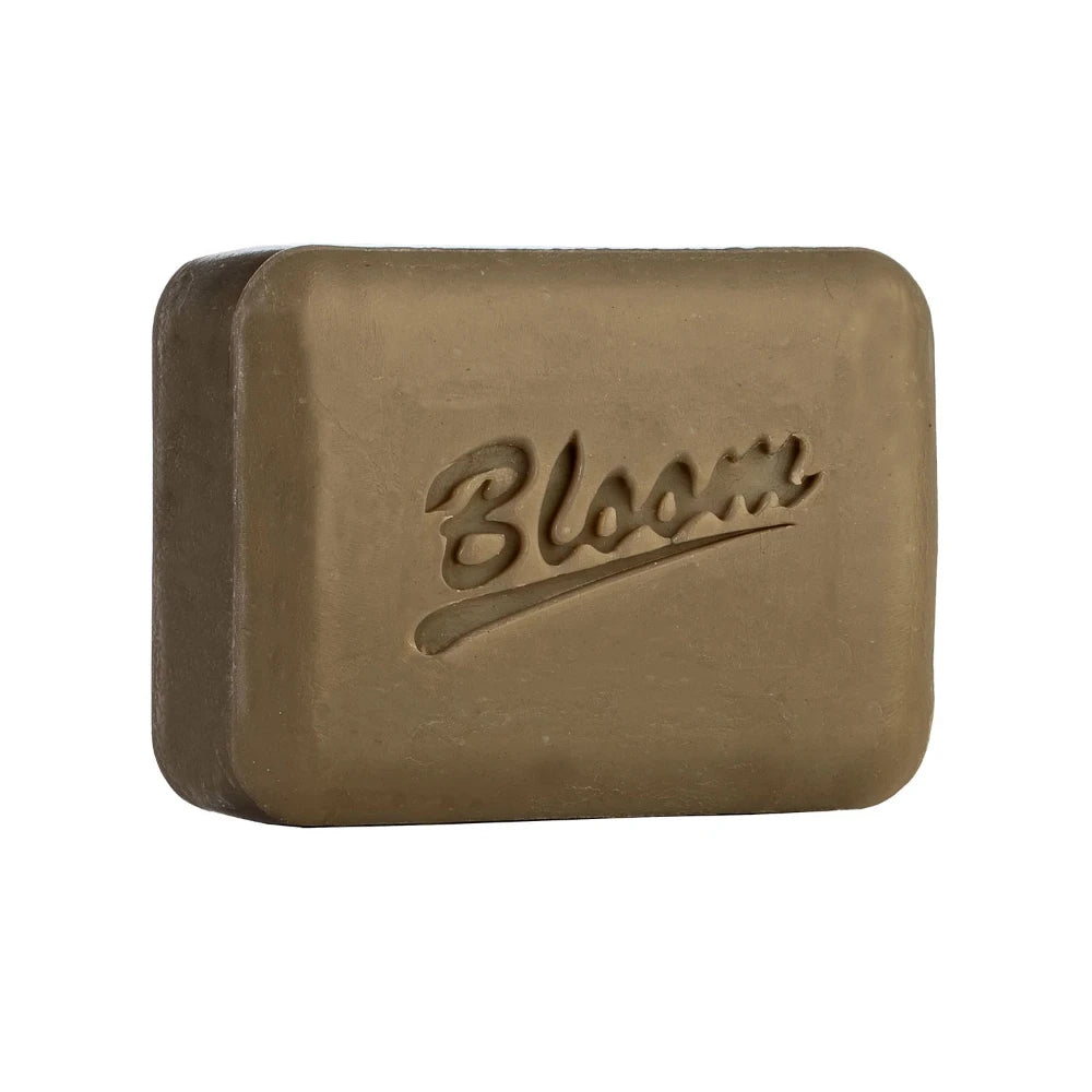 Bloom Dead Sea Mud Soap – Mineral-rich soap with Dead Sea mud for deep cleansing, hydration, and skin renewal.