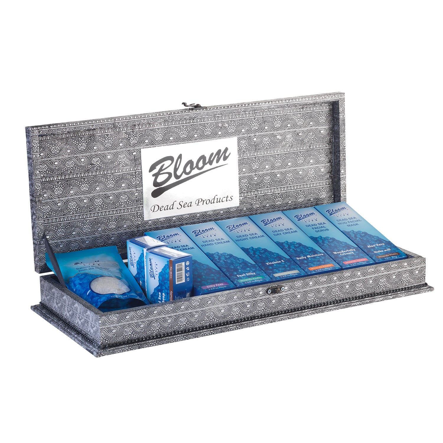 Dead Sea Gift Box Silver 1- Bloom Dead Sea