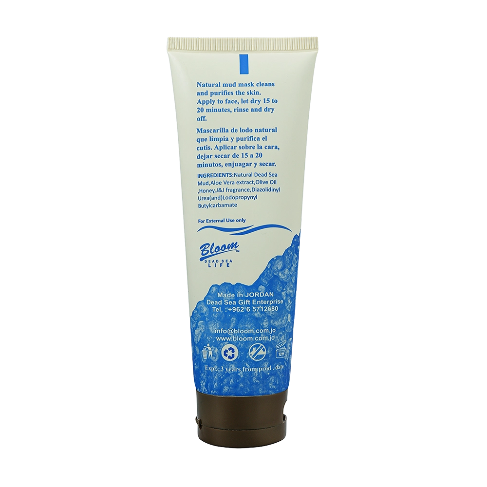Natural Dead Sea mud face mask by Bloom enriched with Aloe Vera Olive Oil and Honey   