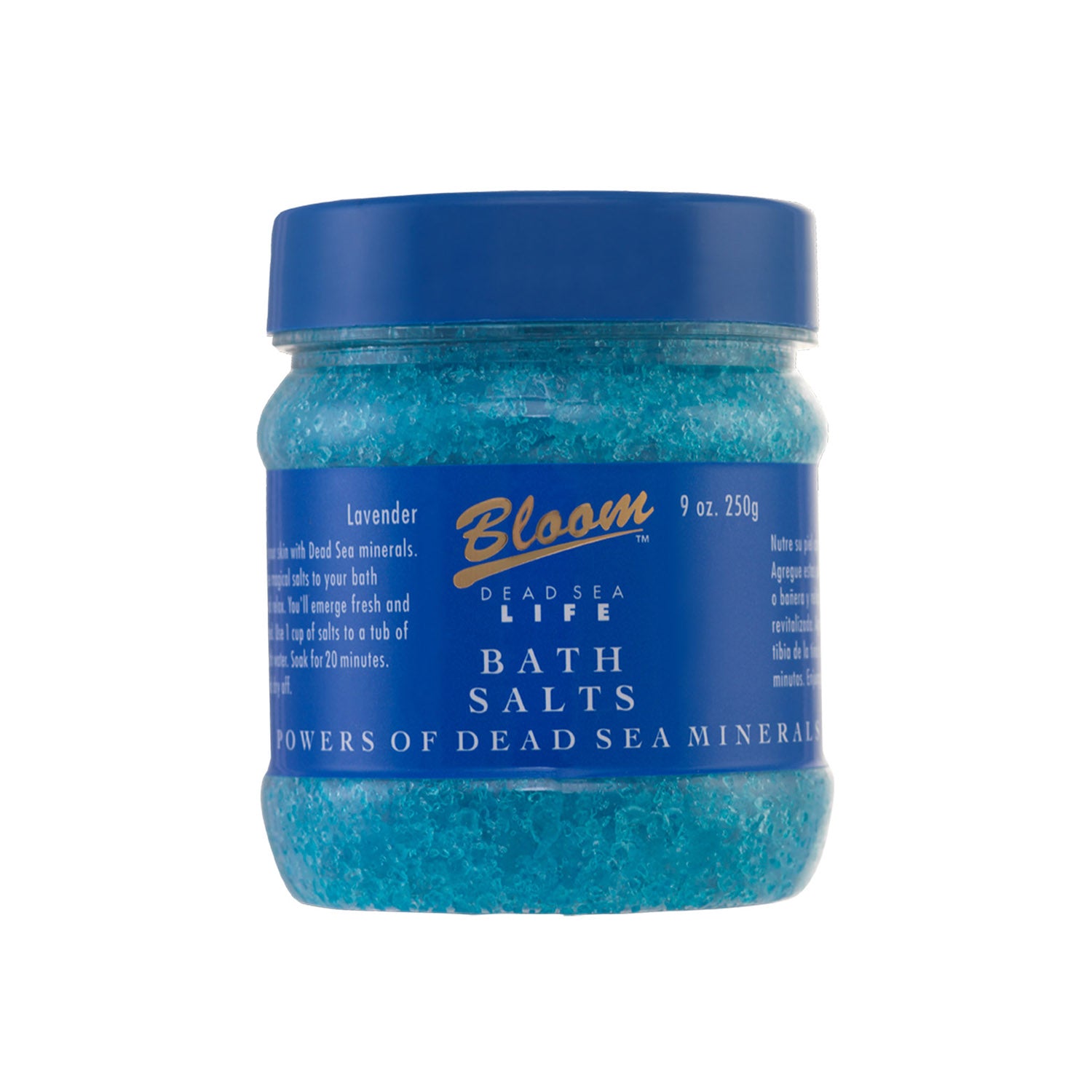 Dead Sea Products Bath Salts Blue Lavender Bloom