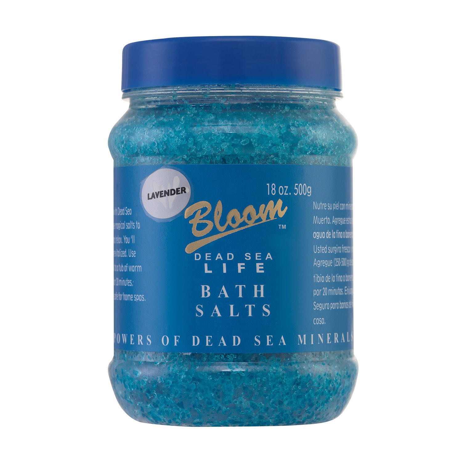 Dead Sea Products Blue Lavender Bath Salts Bloom