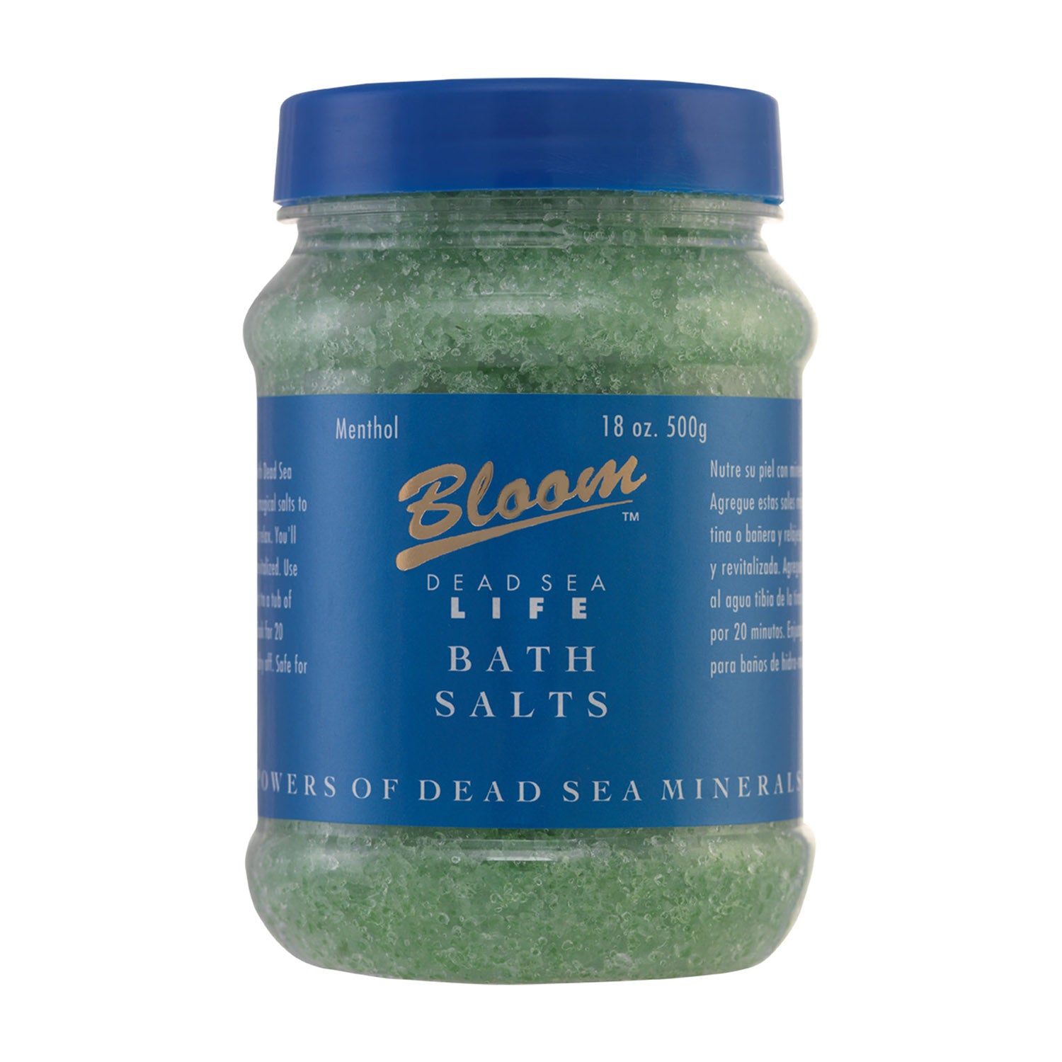 Dead Sea Products Green Menthol Bath Salts Bloom