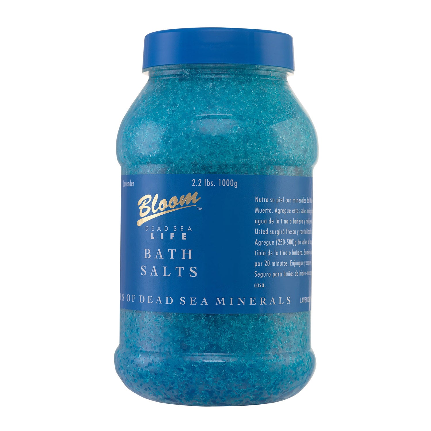 Dead Sea Products Salts Blue Lavender Bath Bloom