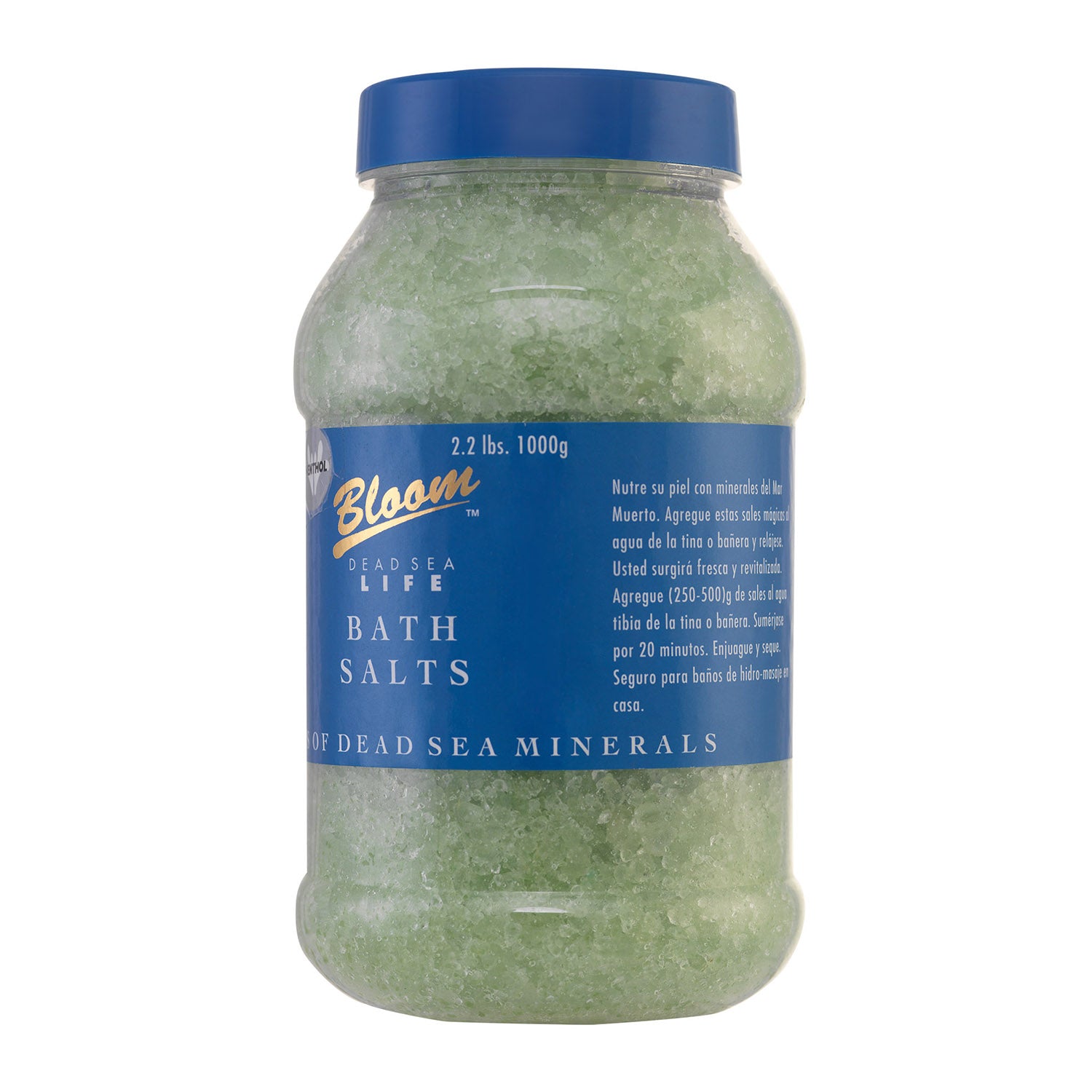 Dead Sea Products Salts Green Menthol Bath Bloom